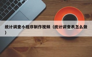 宁津统计调查小程序制作视频（统计调查表怎么做）