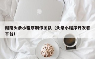 宁津湖南头条小程序制作团队（头条小程序开发者平台）